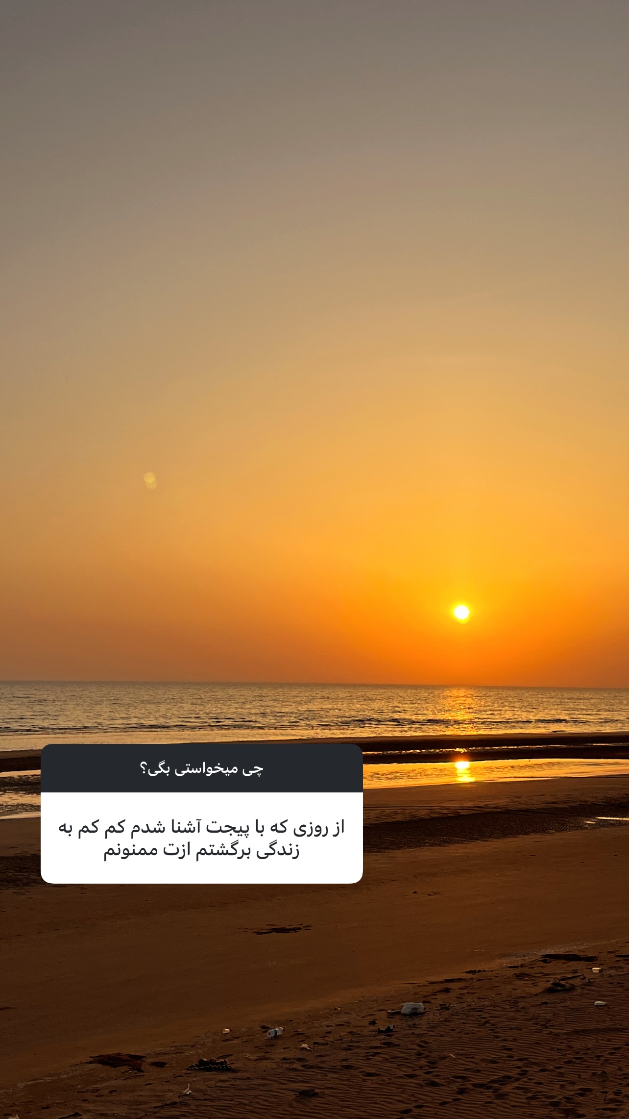  جدید ترین استوری اینستاگرام مرجان ماهینی