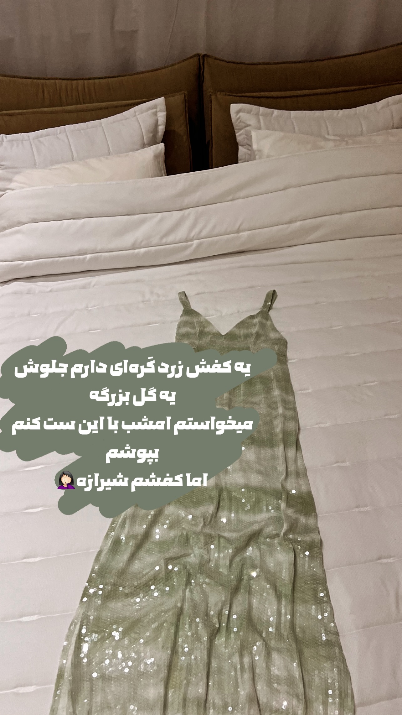  جدید ترین استوری اینستاگرام مرجان ماهینی