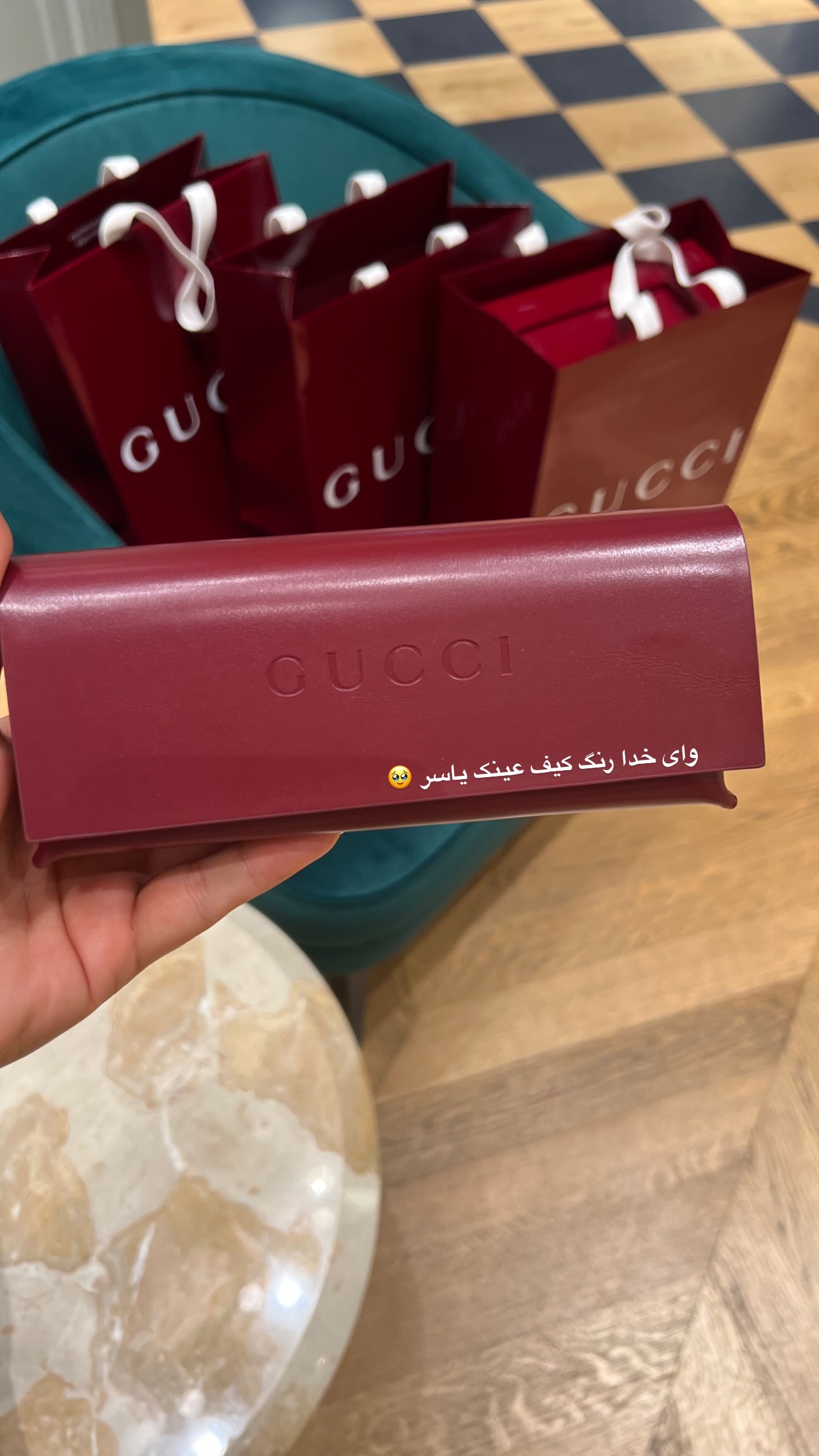  جدید ترین استوری اینستاگرام مرجان ماهینی