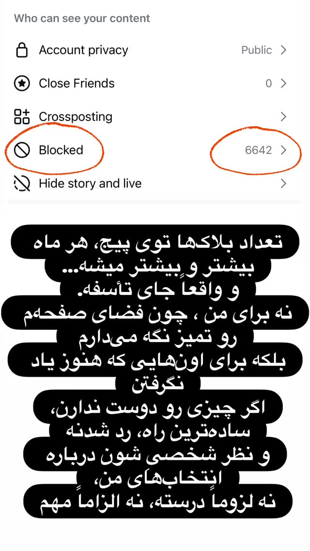 جدید ترین استوری اینستاگرام مرجان ماهینی