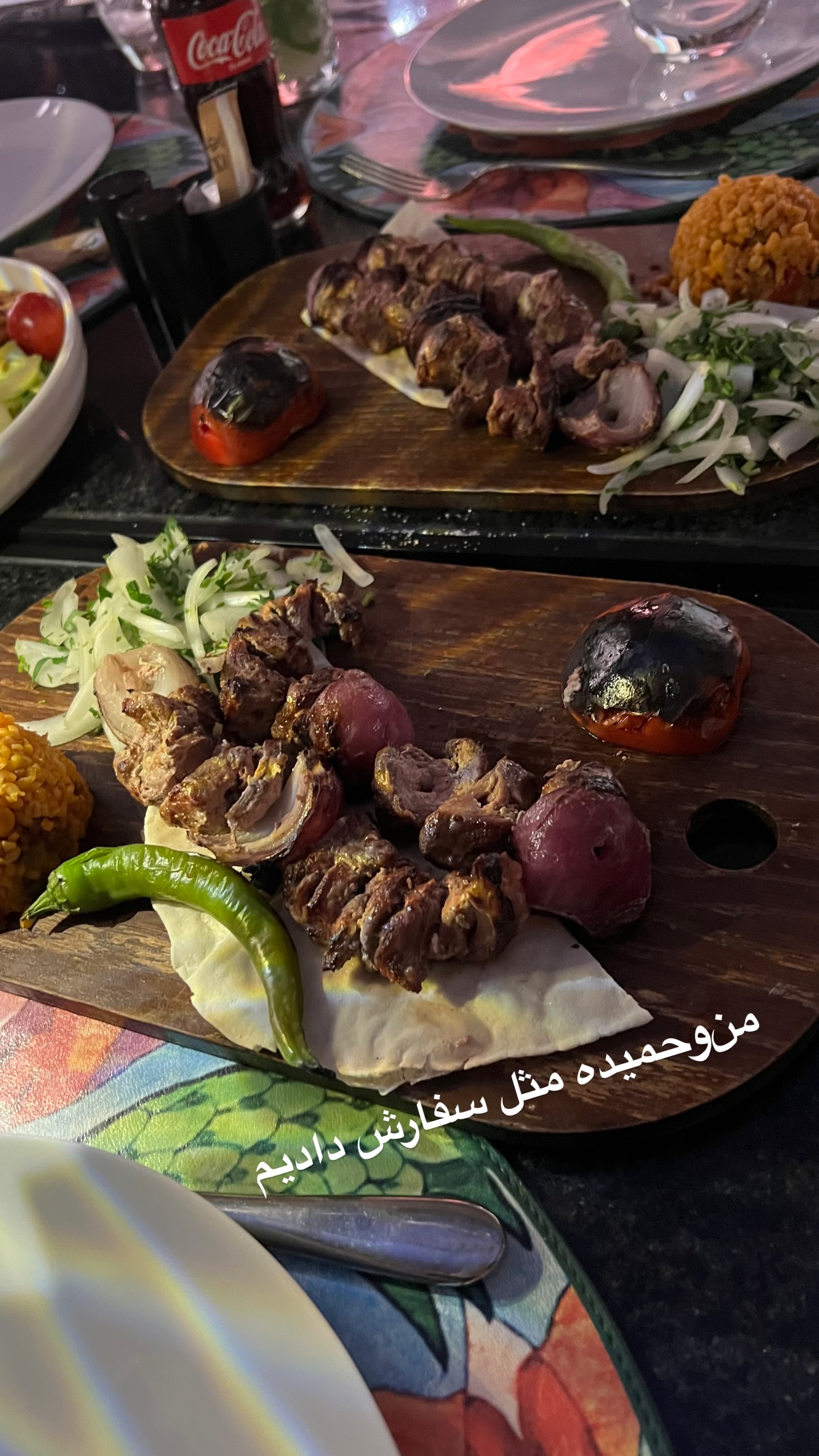  جدید ترین استوری اینستاگرام مرجان ماهینی