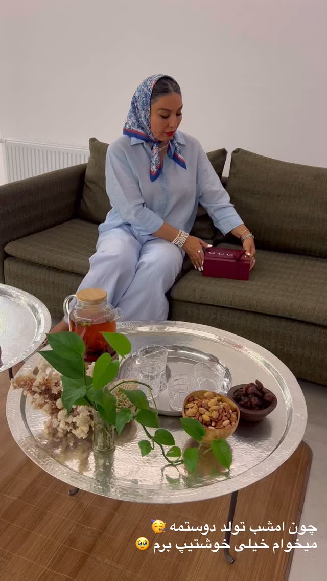  جدید ترین استوری اینستاگرام مرجان ماهینی
