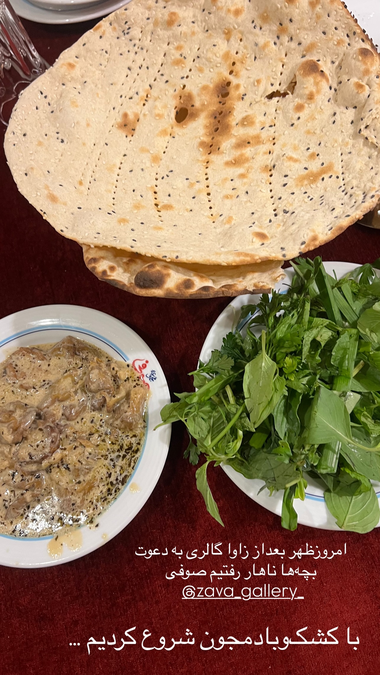  جدید ترین استوری اینستاگرام مرجان ماهینی