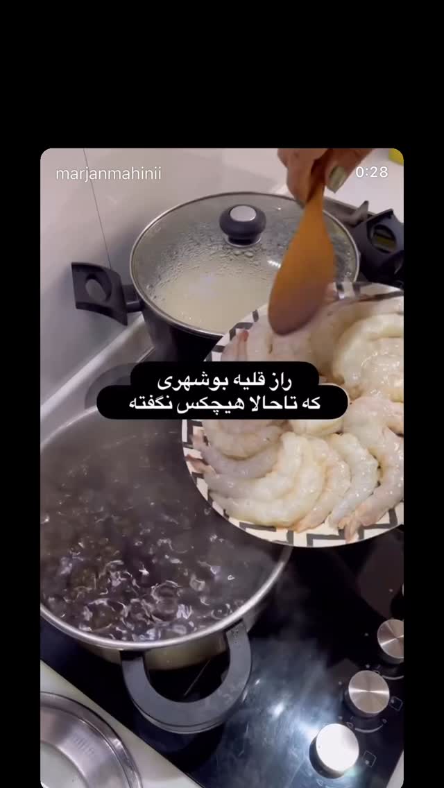  جدید ترین استوری اینستاگرام مرجان ماهینی