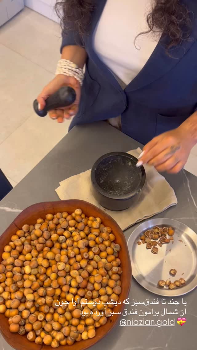  جدید ترین استوری اینستاگرام مرجان ماهینی