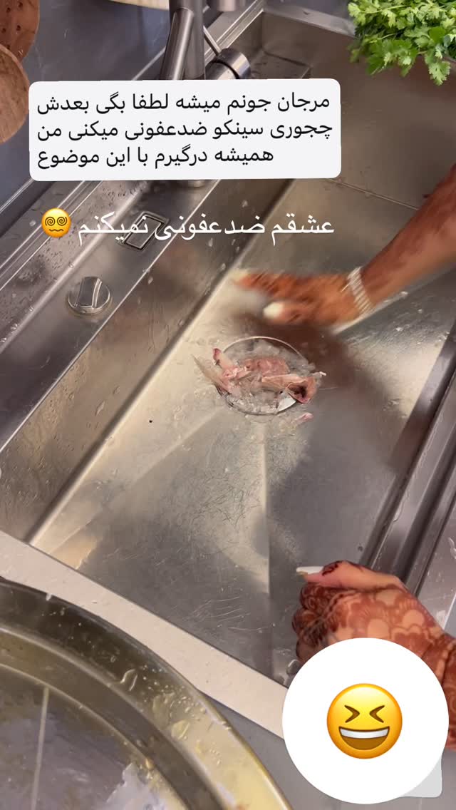  جدید ترین استوری اینستاگرام مرجان ماهینی