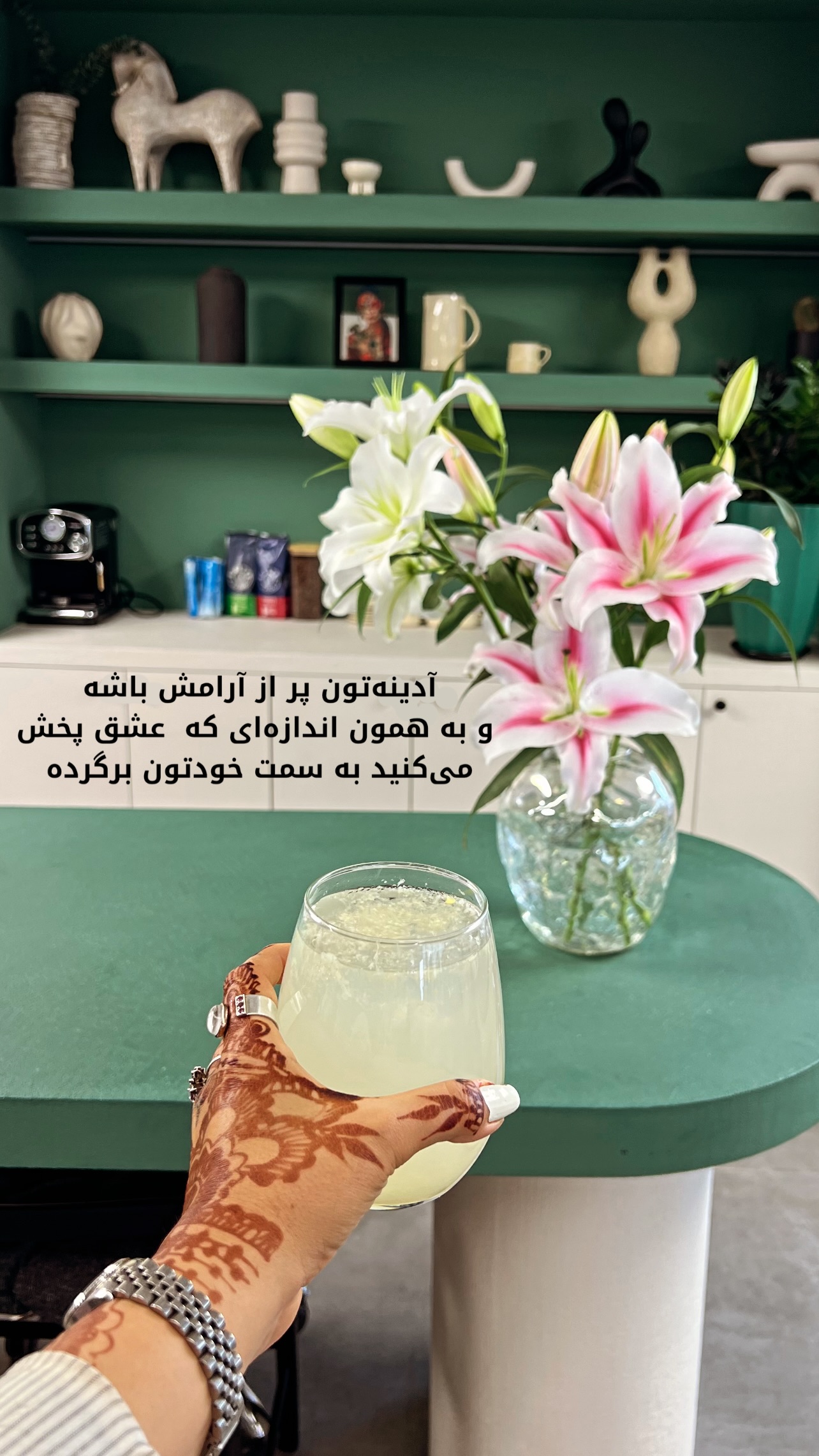  جدید ترین استوری اینستاگرام مرجان ماهینی