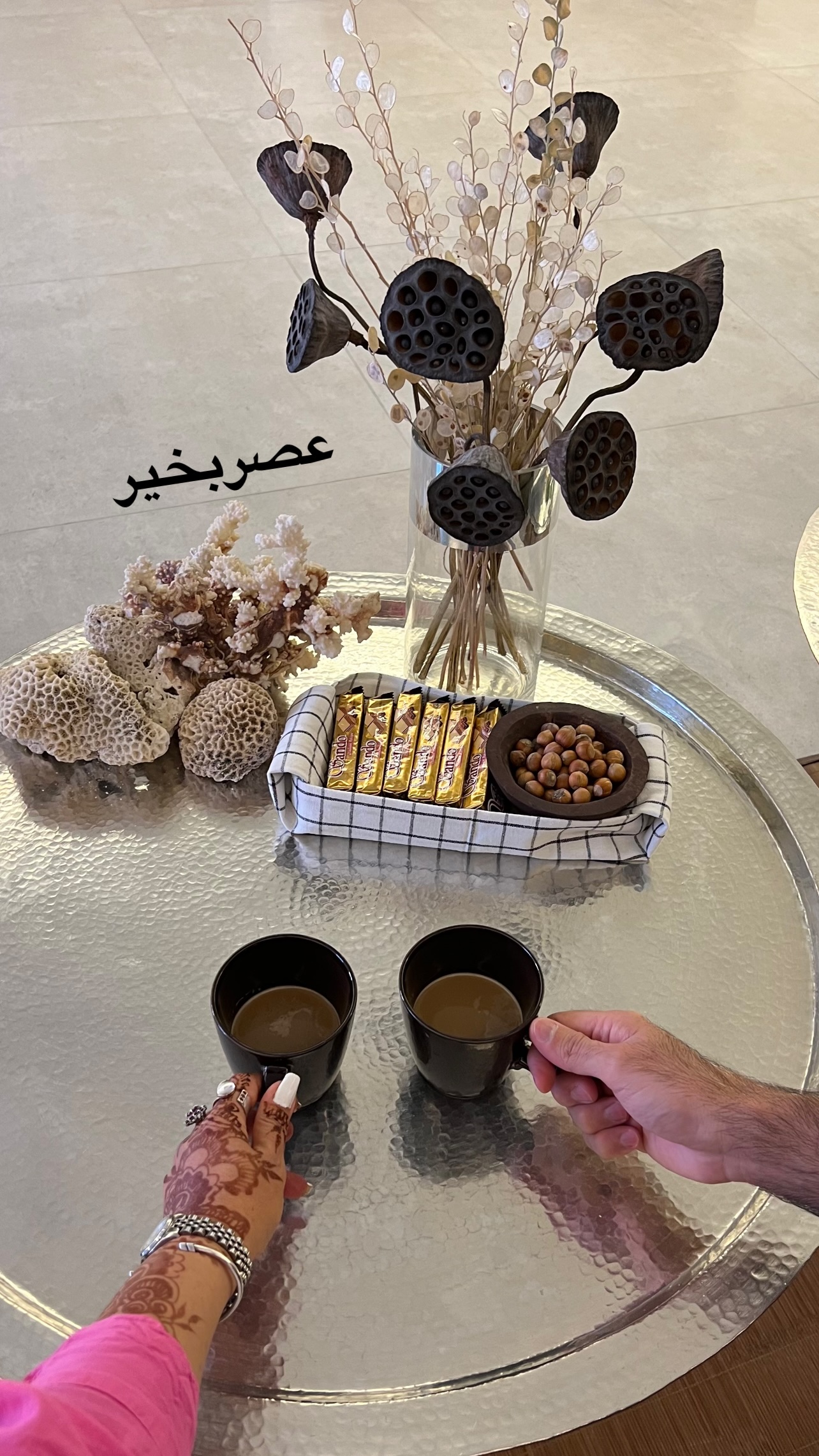  جدید ترین استوری اینستاگرام مرجان ماهینی