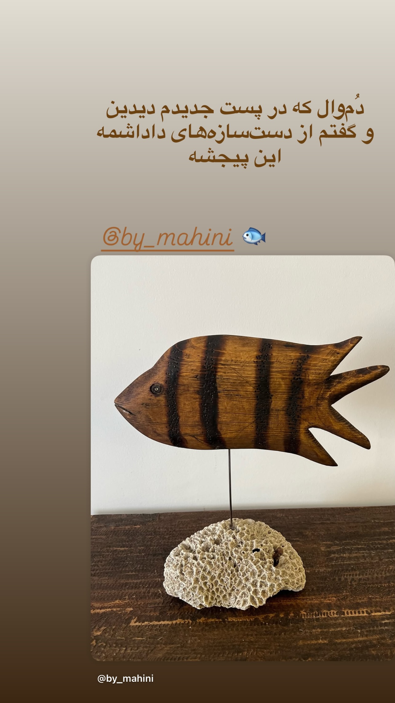  جدید ترین استوری اینستاگرام مرجان ماهینی
