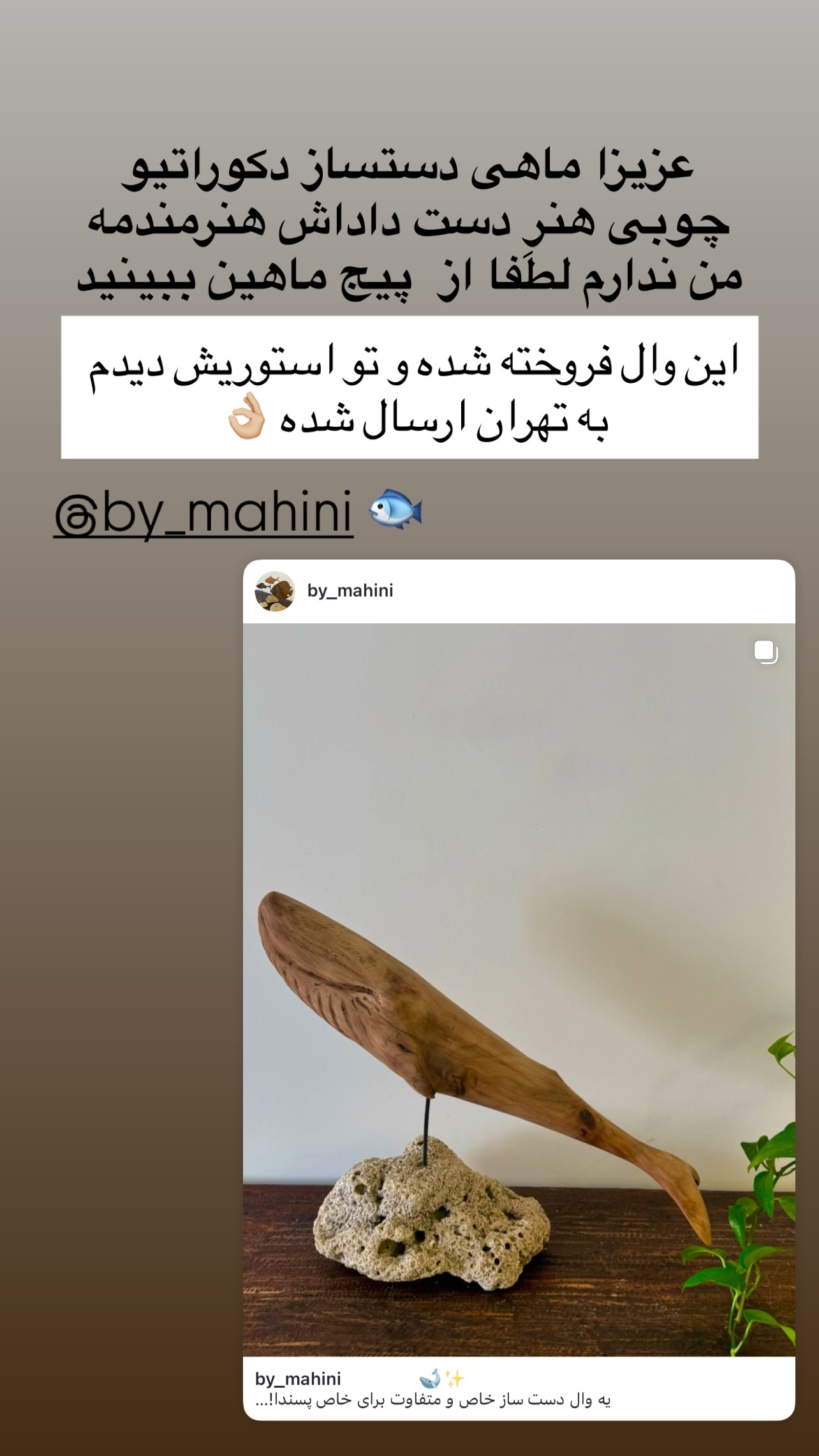  جدید ترین استوری اینستاگرام مرجان ماهینی