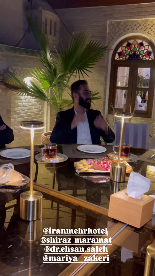  جدید ترین استوری اینستاگرام مرجان ماهینی