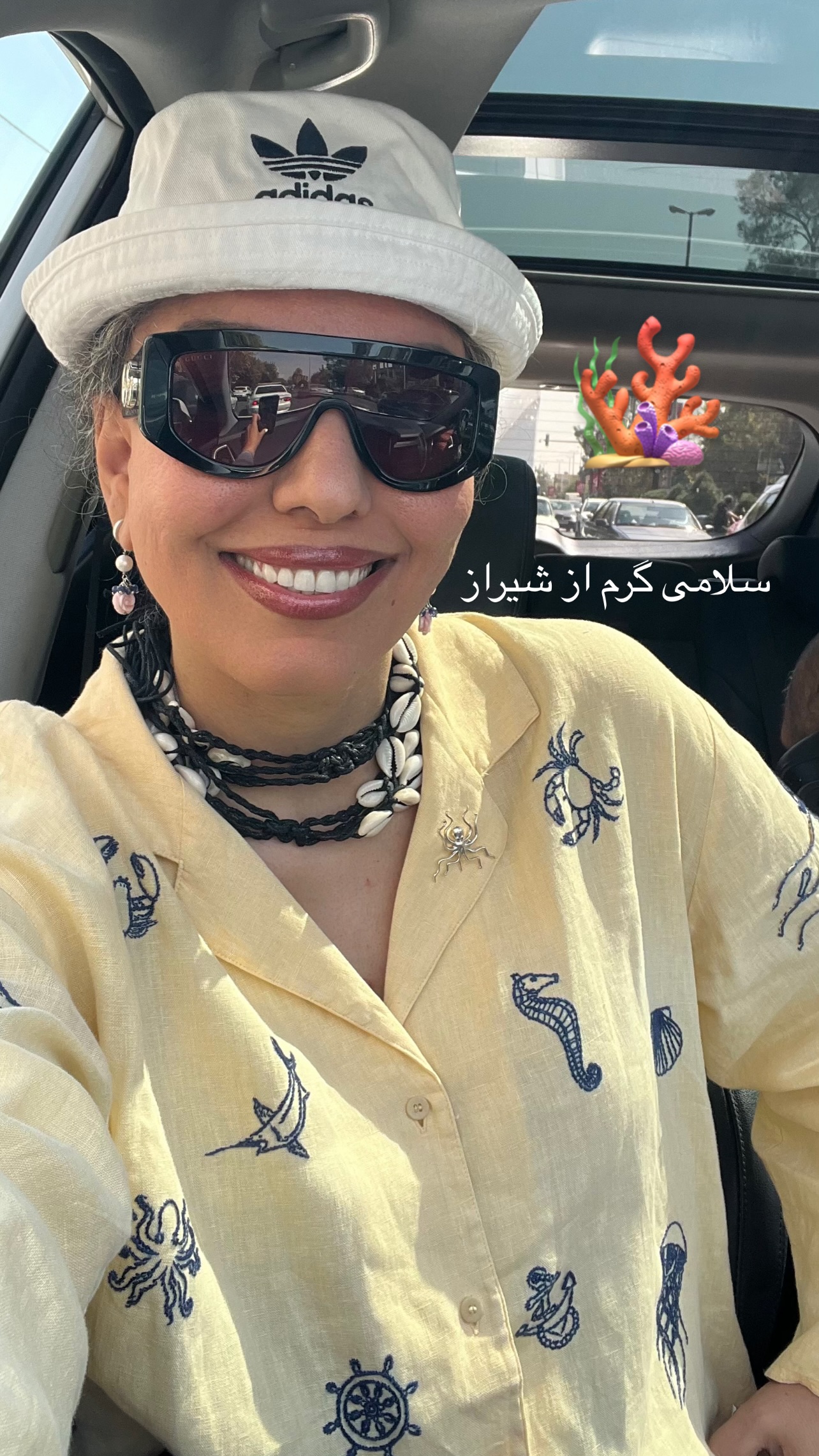  جدید ترین استوری اینستاگرام مرجان ماهینی
