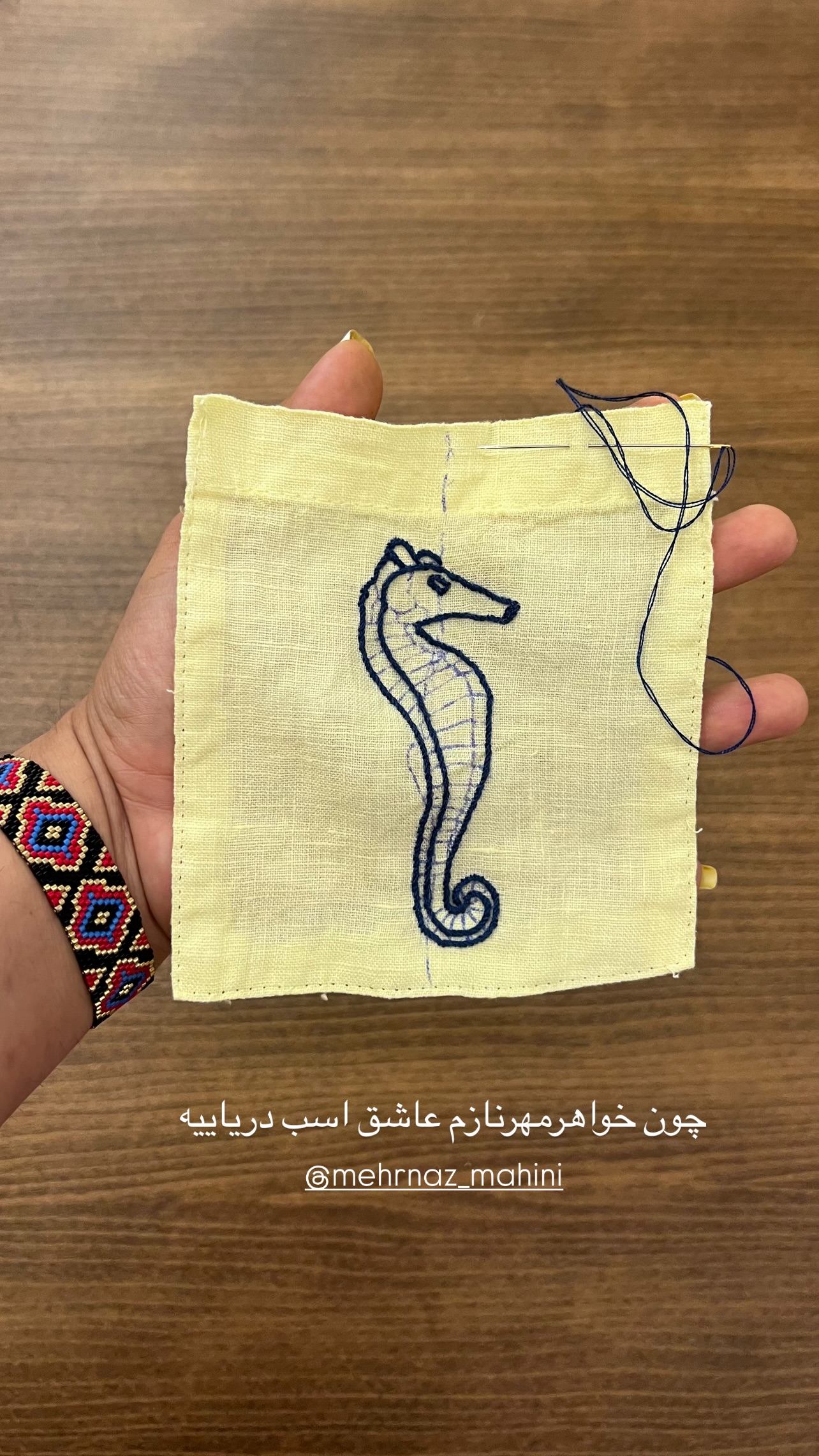  جدید ترین استوری اینستاگرام مرجان ماهینی