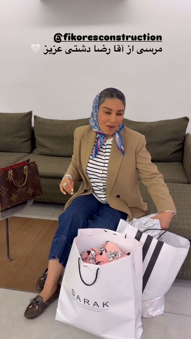  جدید ترین استوری اینستاگرام مرجان ماهینی