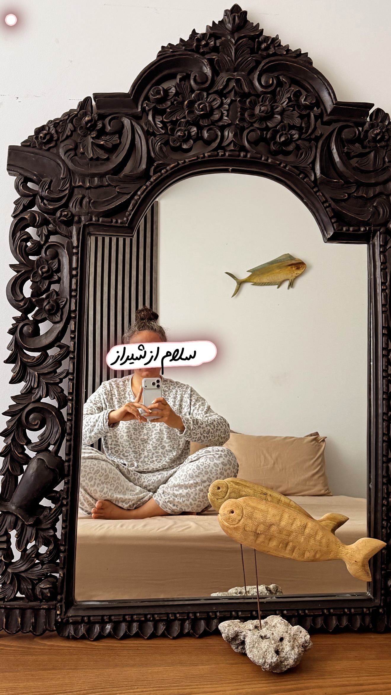 جدید ترین استوری اینستاگرام مرجان ماهینی