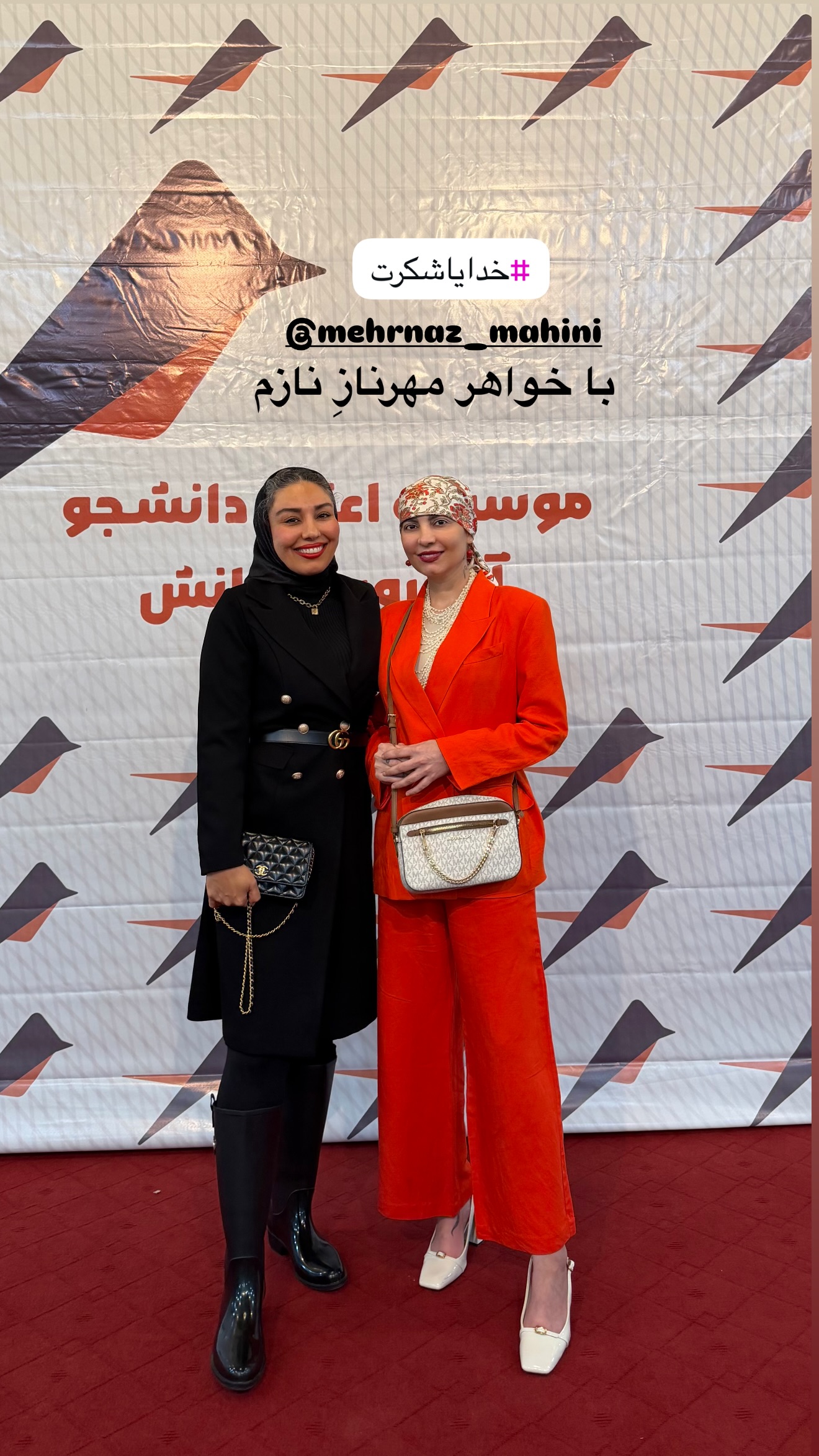  جدید ترین استوری اینستاگرام مرجان ماهینی
