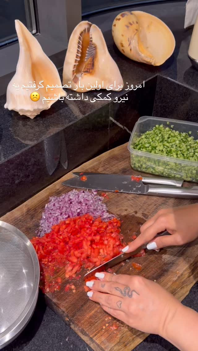  جدید ترین استوری اینستاگرام مرجان ماهینی