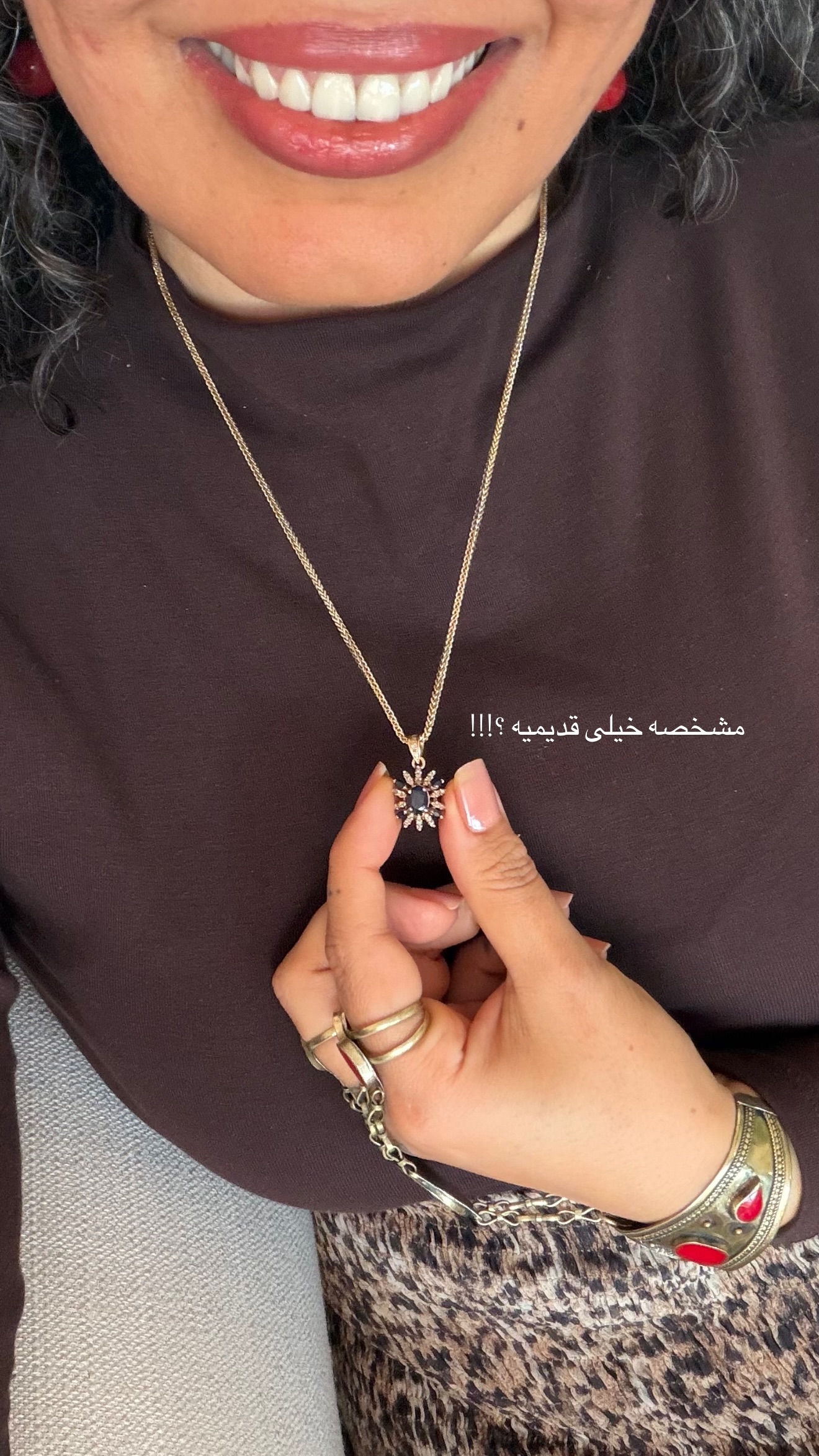  جدید ترین استوری اینستاگرام مرجان ماهینی