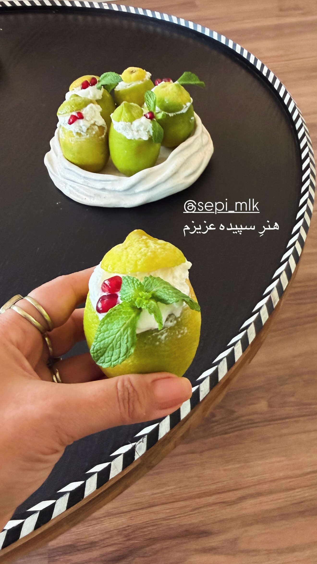  جدید ترین استوری اینستاگرام مرجان ماهینی