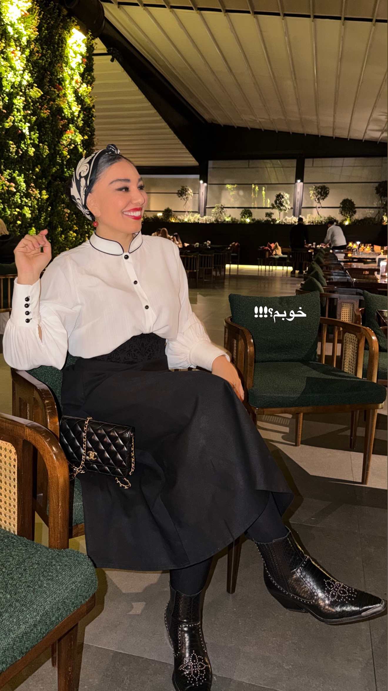  جدید ترین استوری اینستاگرام مرجان ماهینی