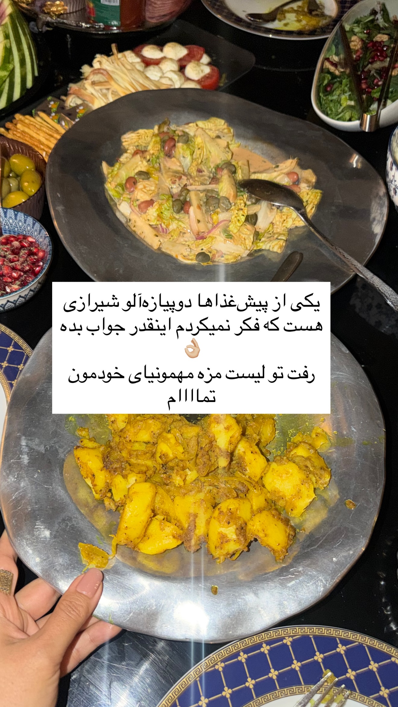  جدید ترین استوری اینستاگرام مرجان ماهینی