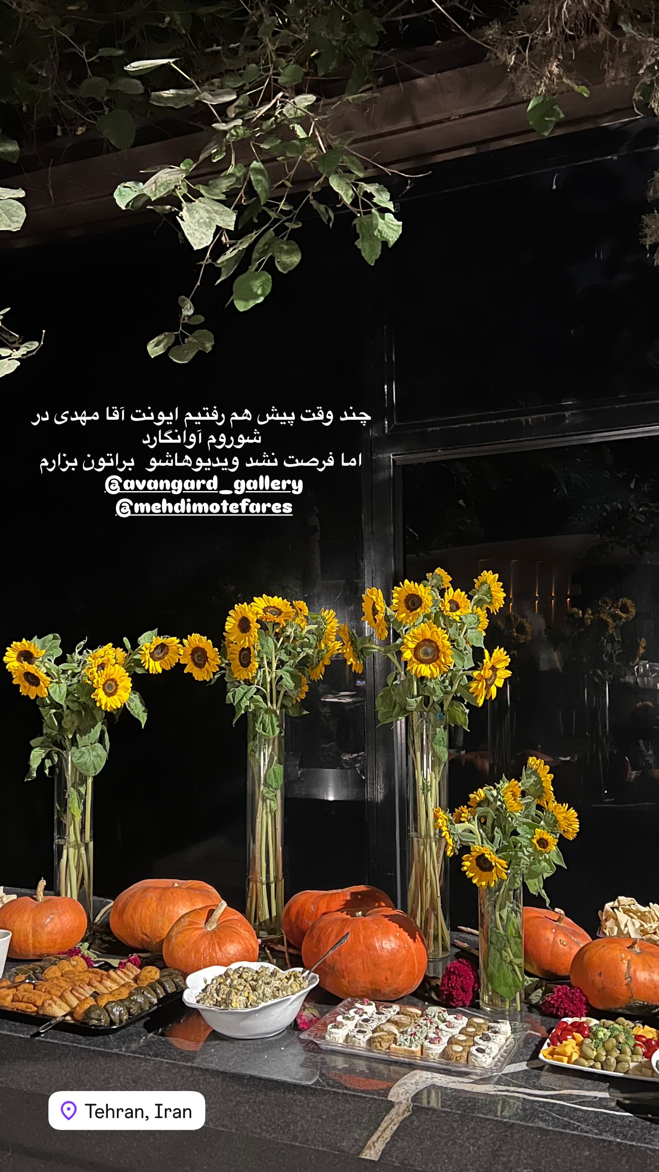  جدید ترین استوری اینستاگرام مرجان ماهینی