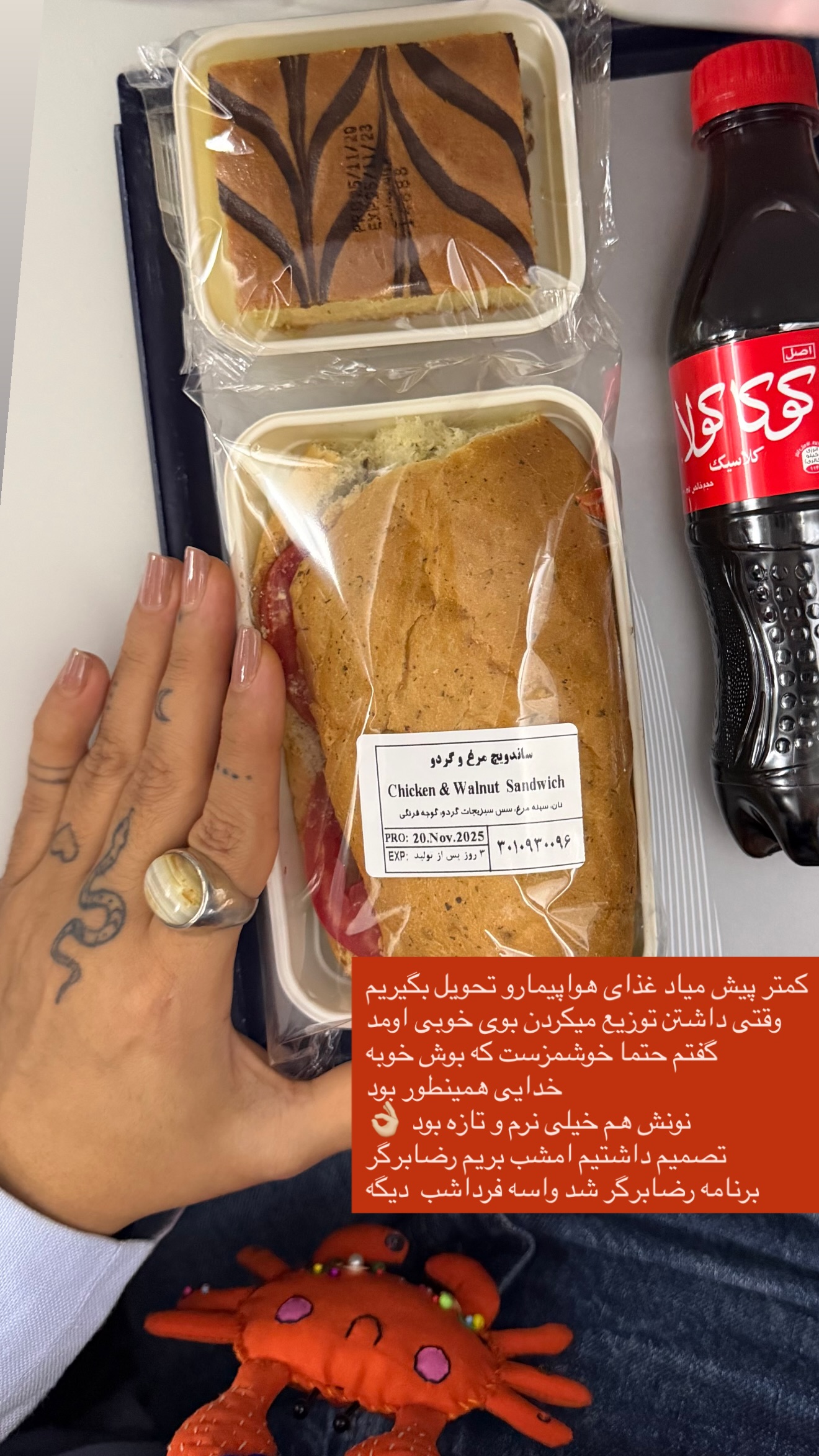  جدید ترین استوری اینستاگرام مرجان ماهینی
