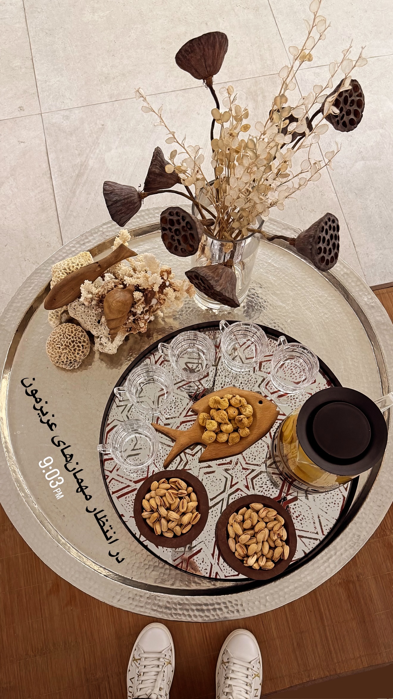  جدید ترین استوری اینستاگرام مرجان ماهینی
