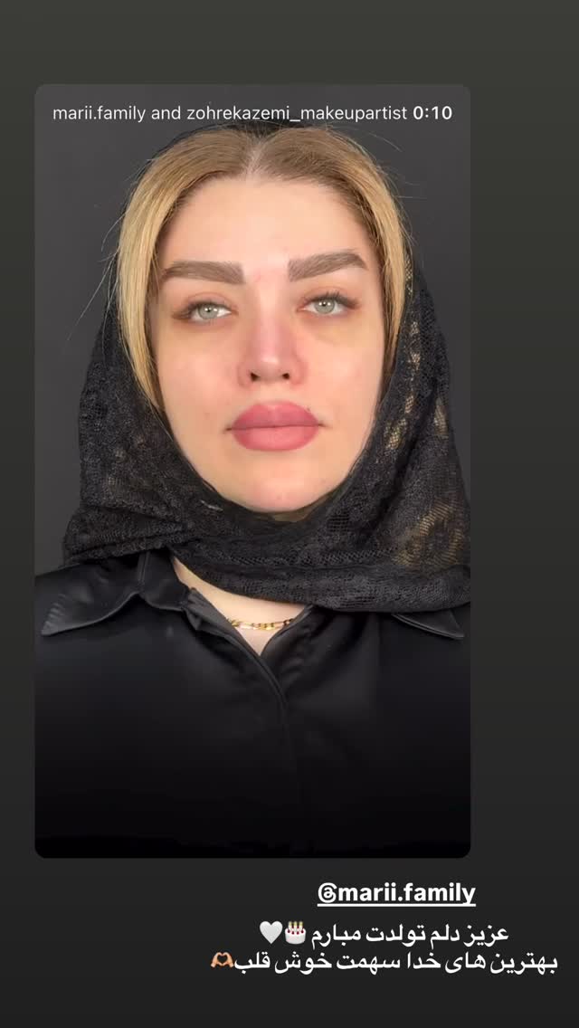  جدید ترین استوری اینستاگرام مریم سلطانی