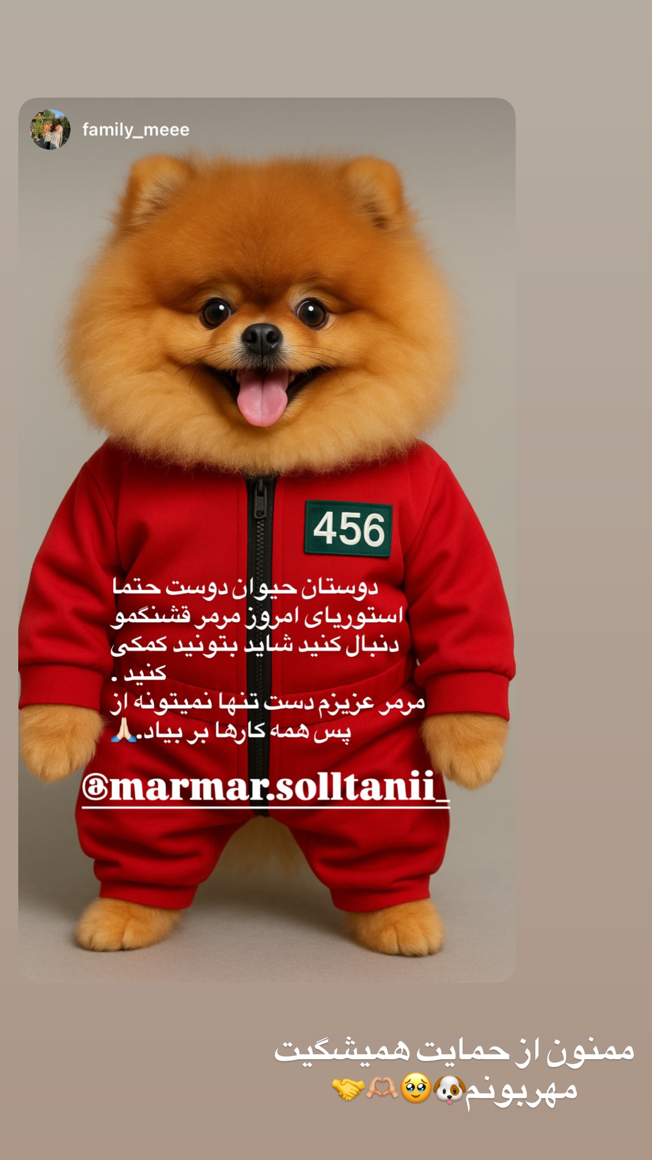  جدید ترین استوری اینستاگرام مریم سلطانی