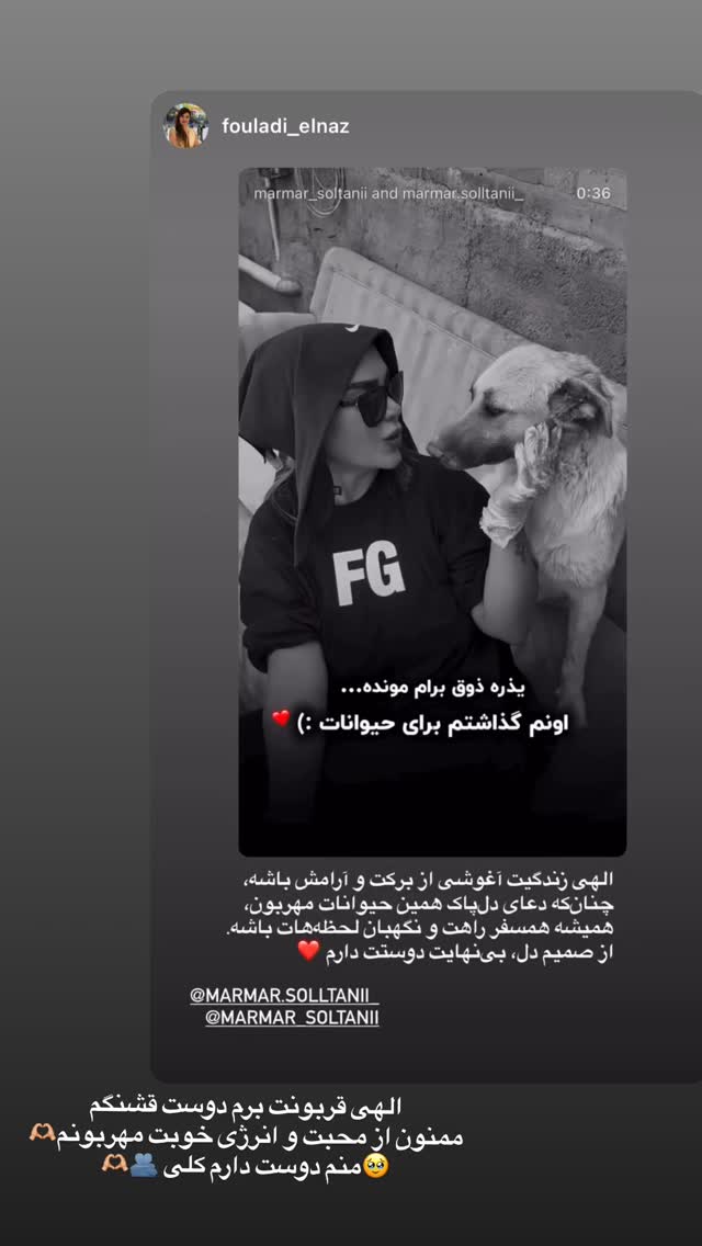  جدید ترین استوری اینستاگرام مریم سلطانی