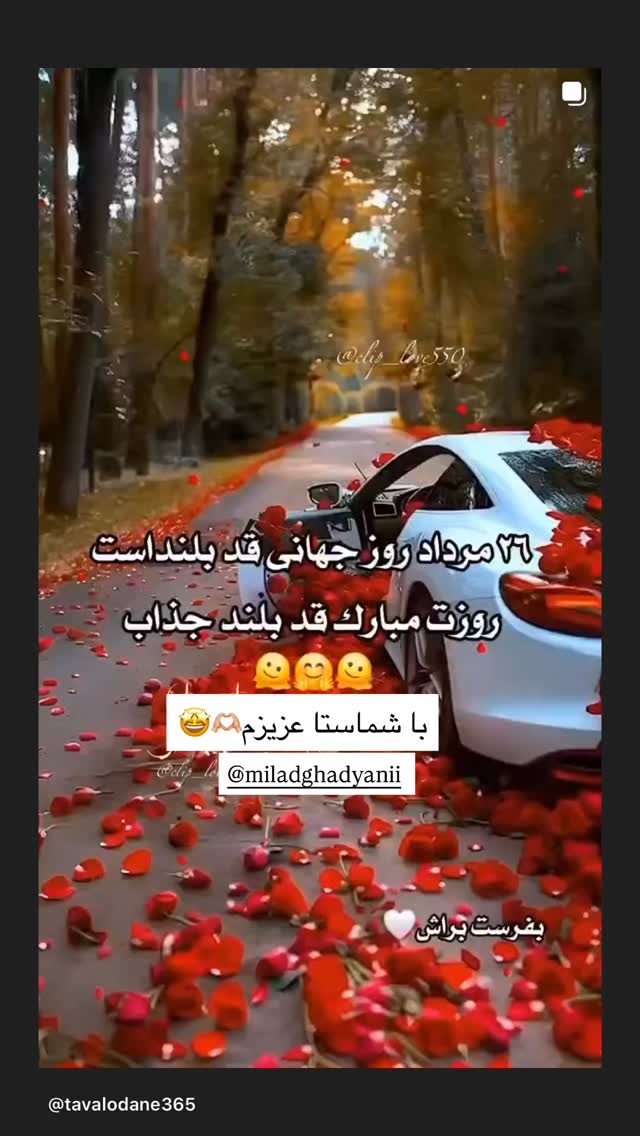  جدید ترین استوری اینستاگرام مریم سلطانی