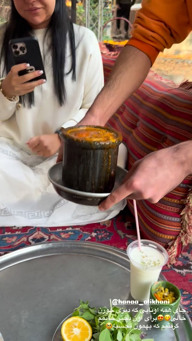  جدید ترین استوری اینستاگرام مرمر سلطانى