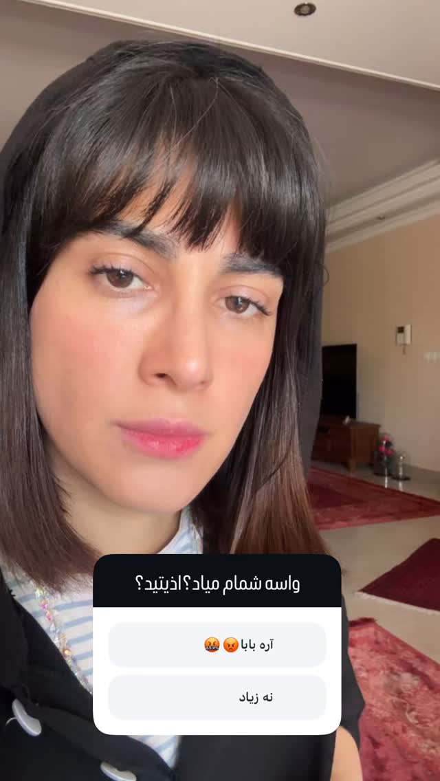  جدید ترین استوری اینستاگرام ماری هاشمی