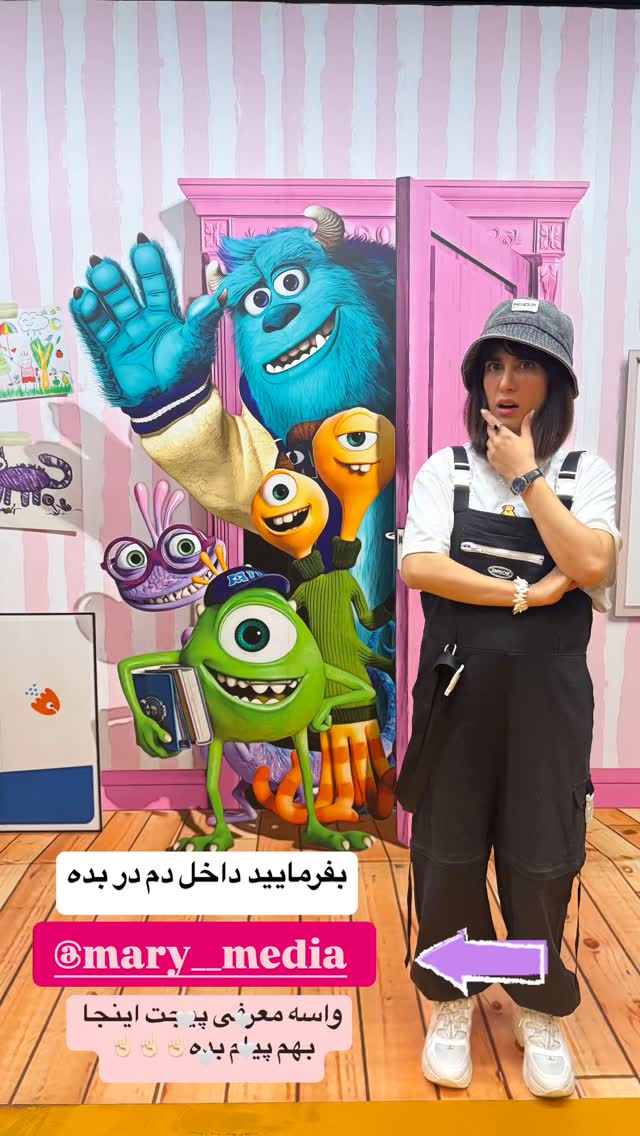  جدید ترین استوری اینستاگرام ماری هاشمی