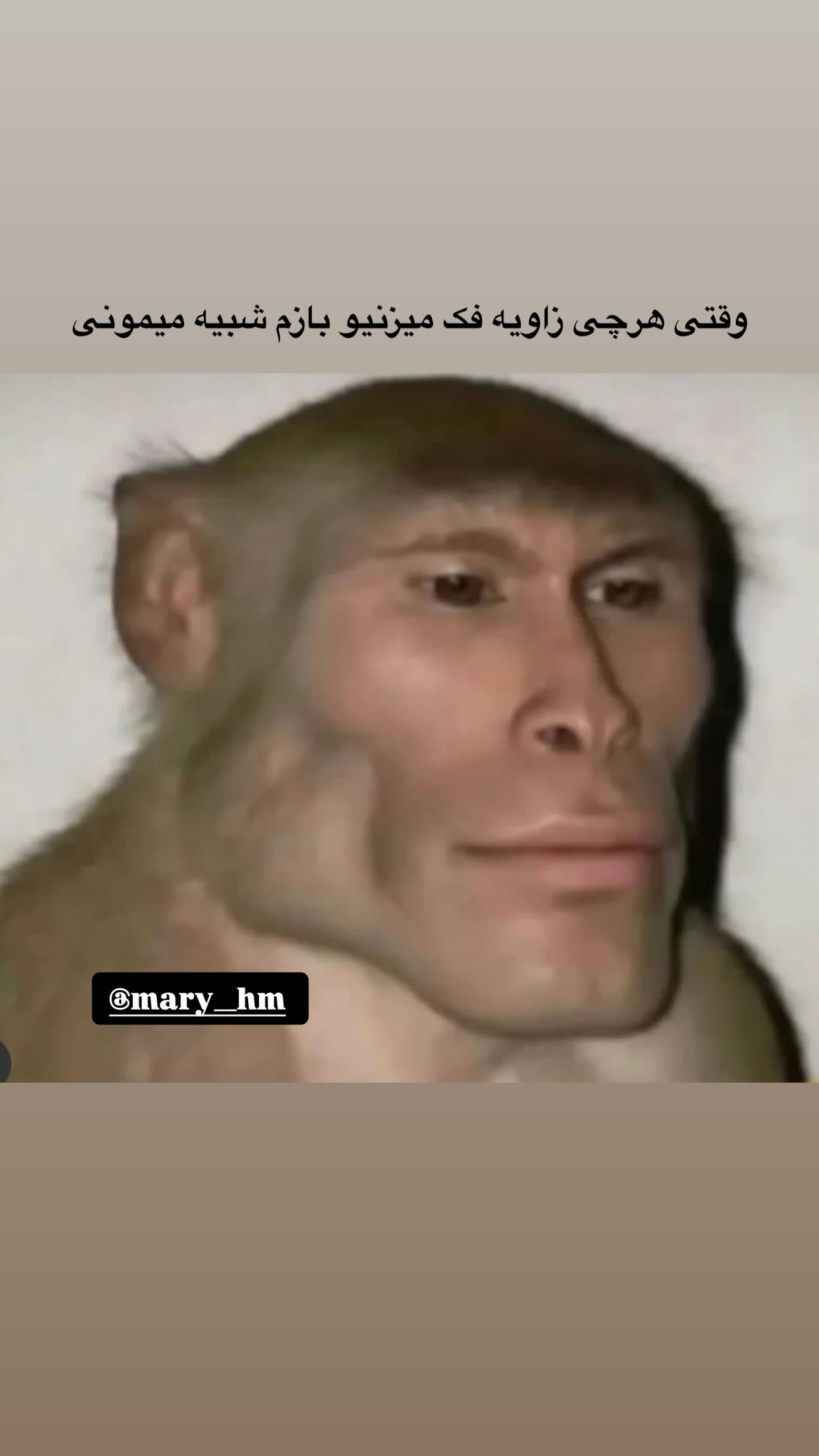  جدید ترین استوری اینستاگرام ماری هاشمی