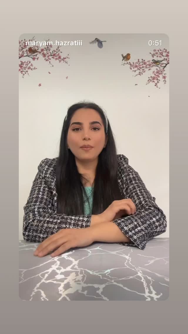  جدید ترین استوری اینستاگرام مریم حضرتی