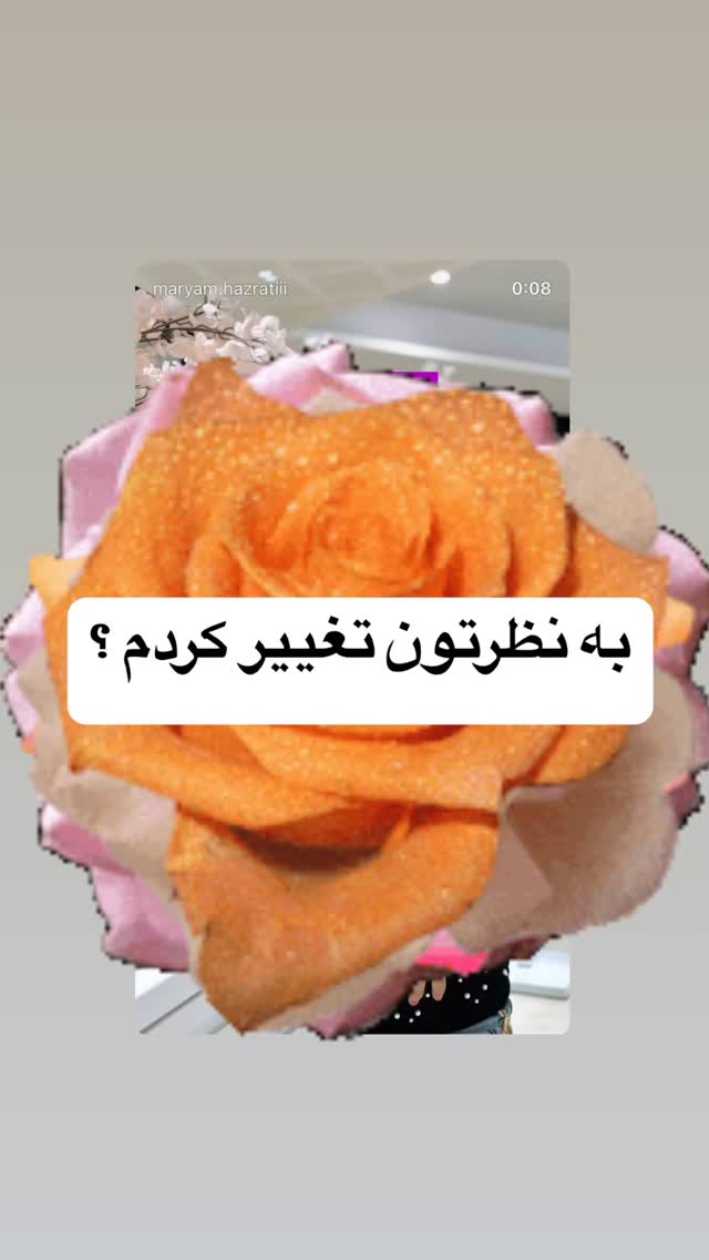  جدید ترین استوری اینستاگرام مریم حضرتی