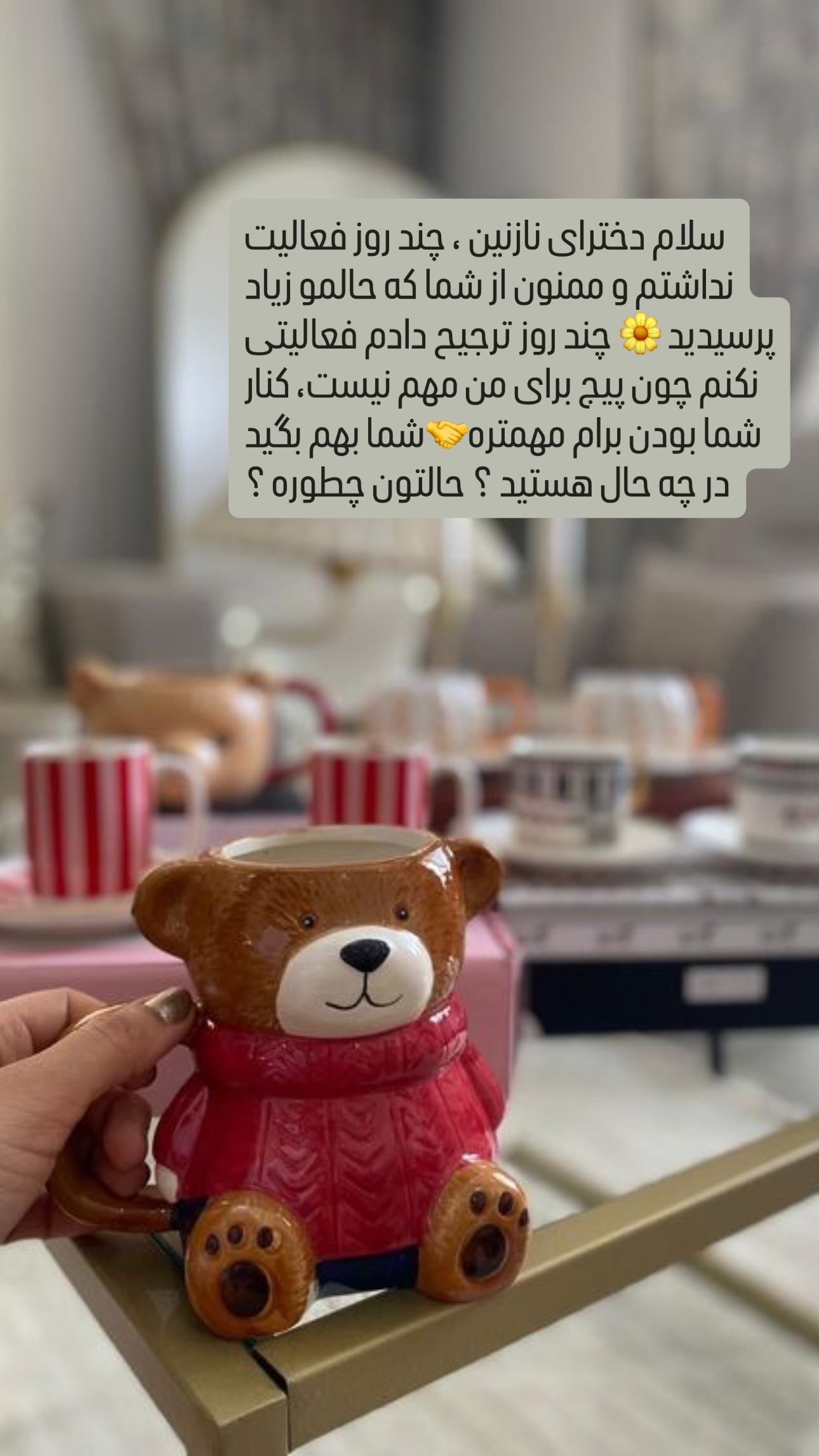  جدید ترین استوری اینستاگرام مریم حضرتی