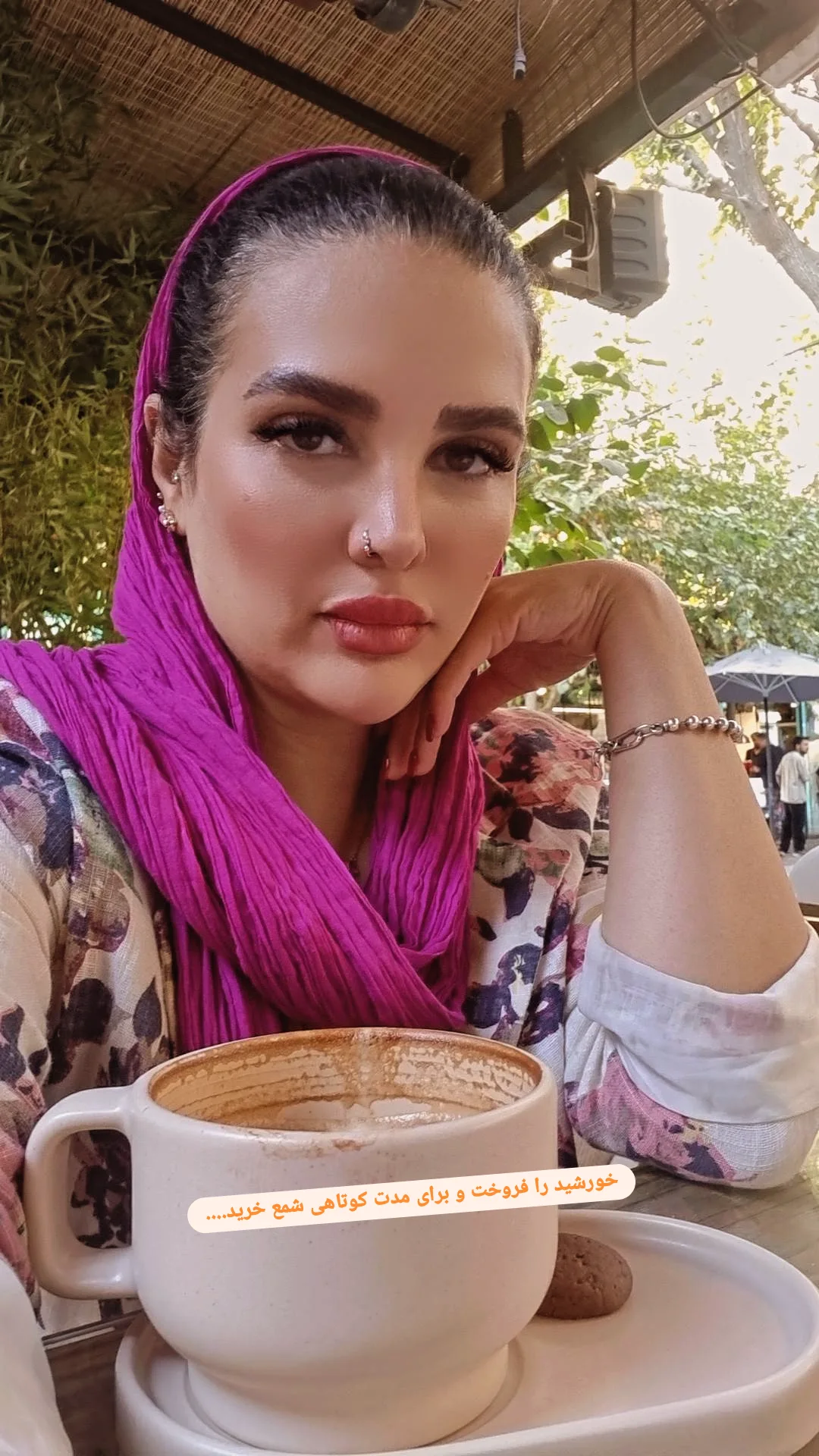  جدید ترین استوری اینستاگرام مریم ناظران