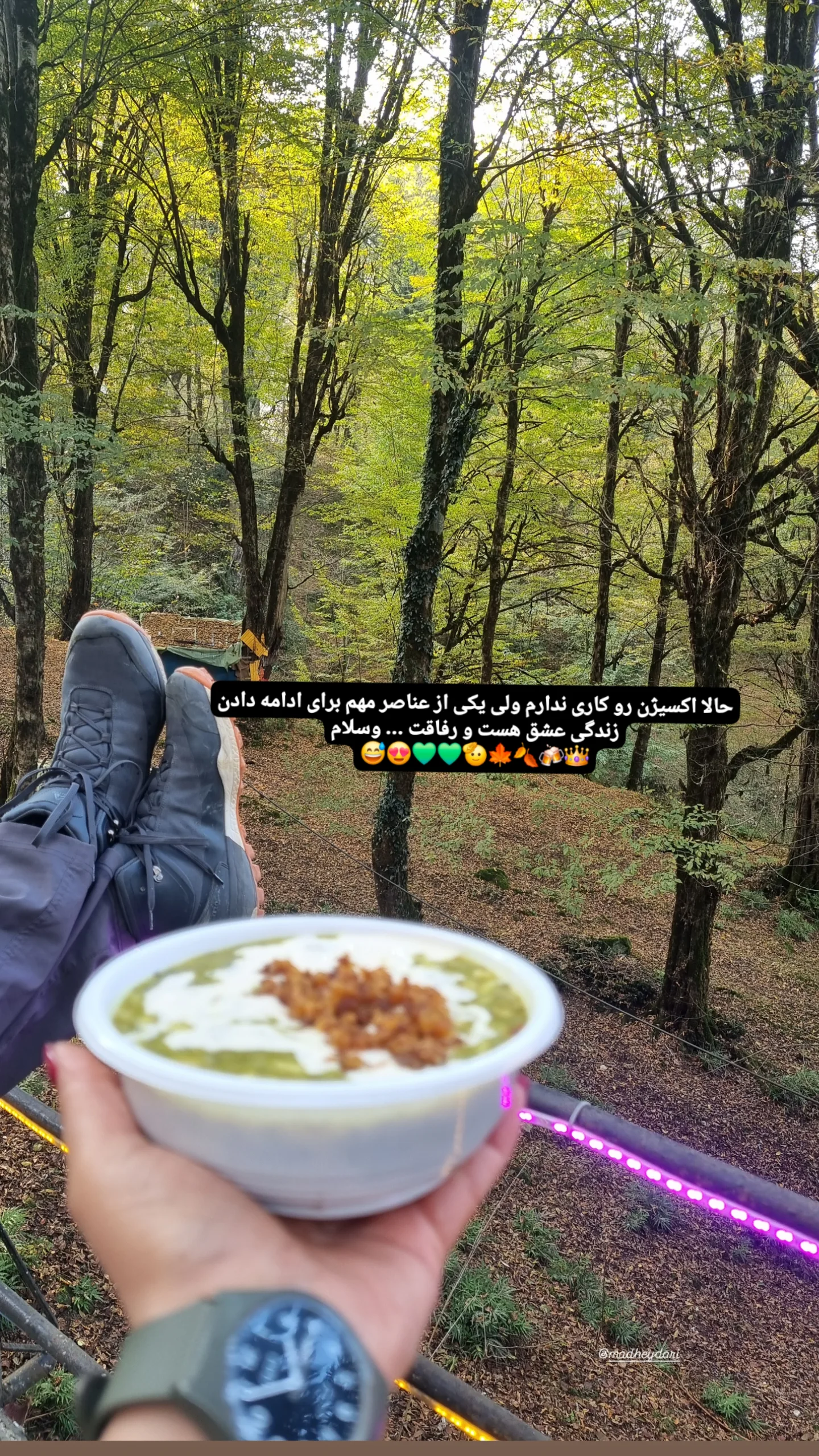  جدید ترین استوری اینستاگرام مریم ناظران