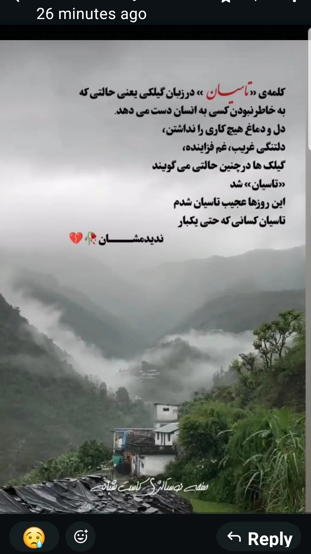  جدید ترین استوری اینستاگرام مریم امیرجلالی