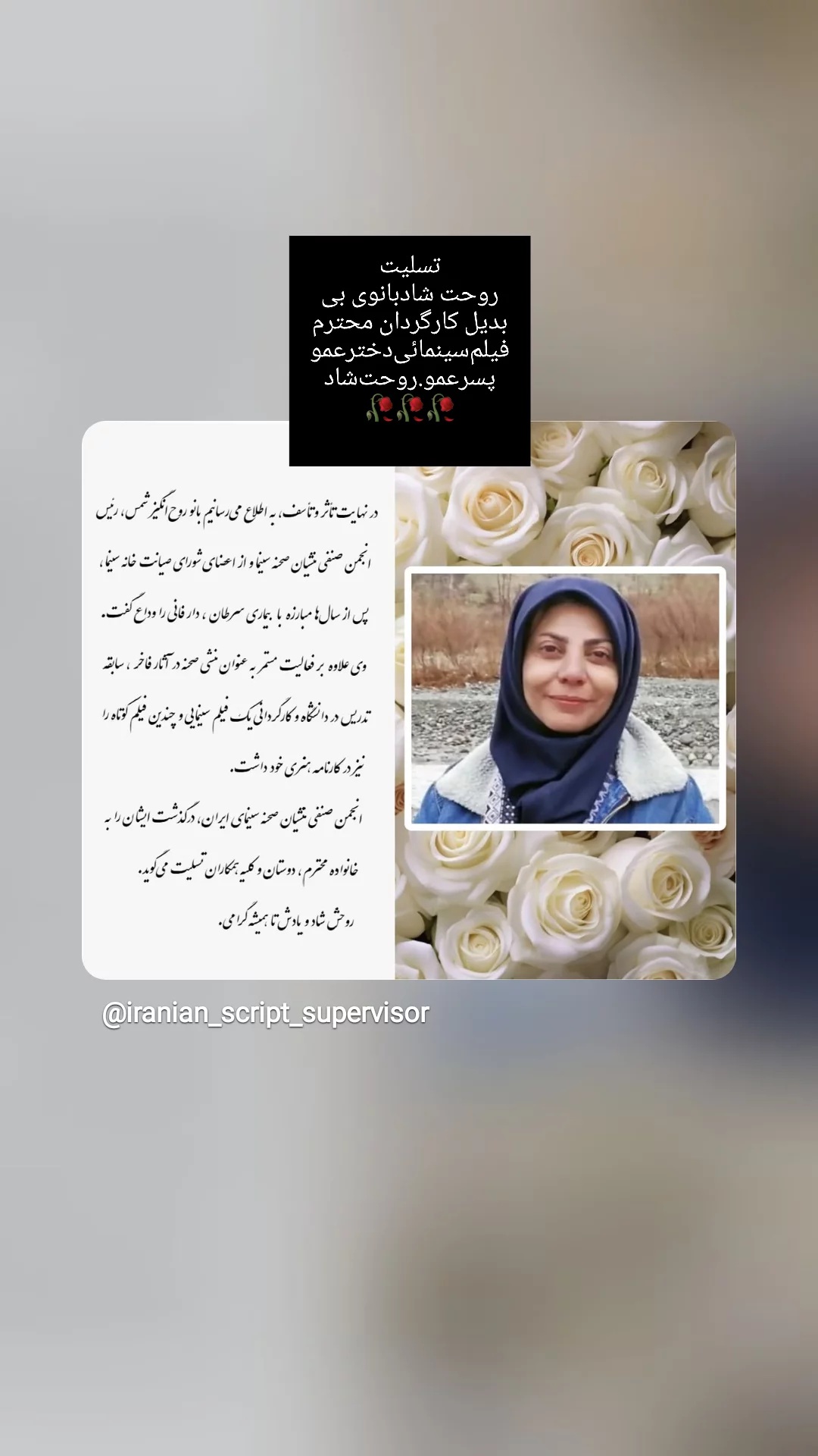  جدید ترین استوری اینستاگرام مریم امیرجلالی