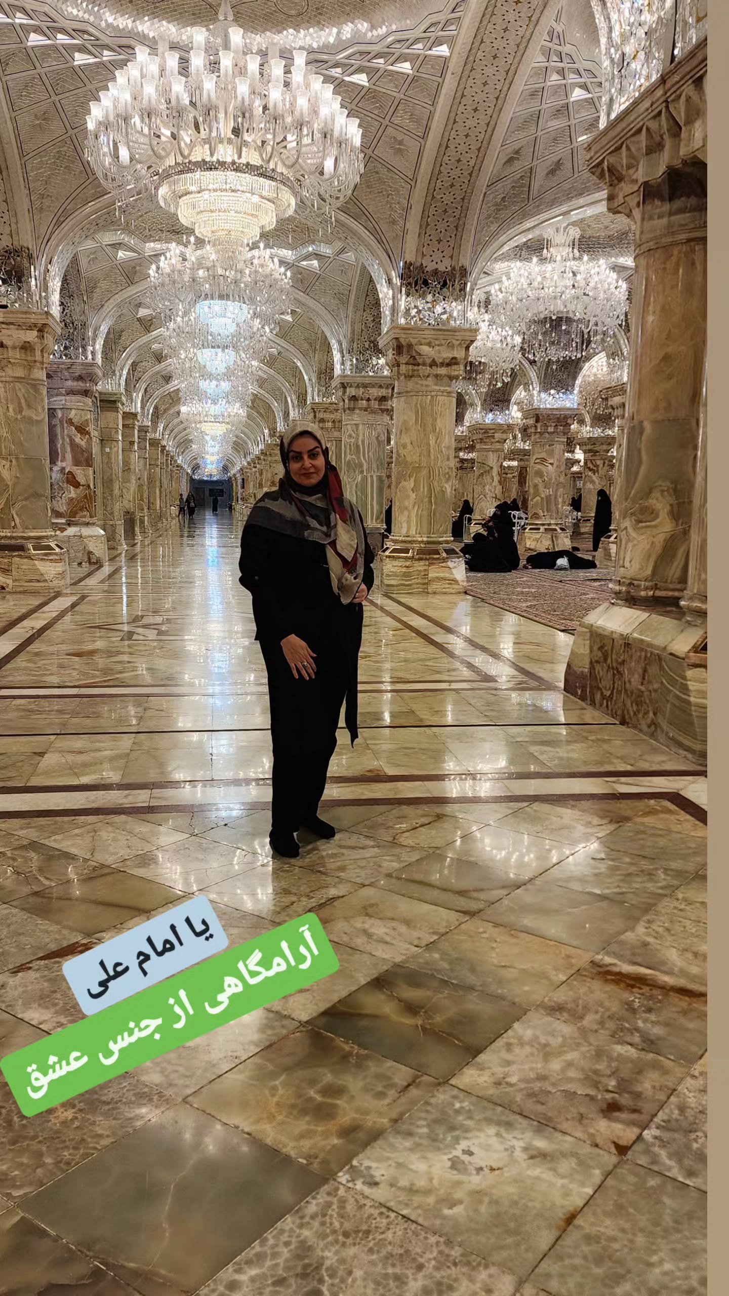  جدید ترین استوری اینستاگرام مریم خلقتی