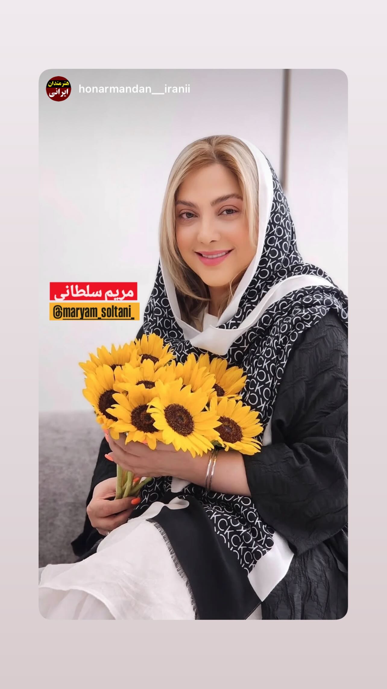  جدید ترین استوری اینستاگرام مریم صولتی
