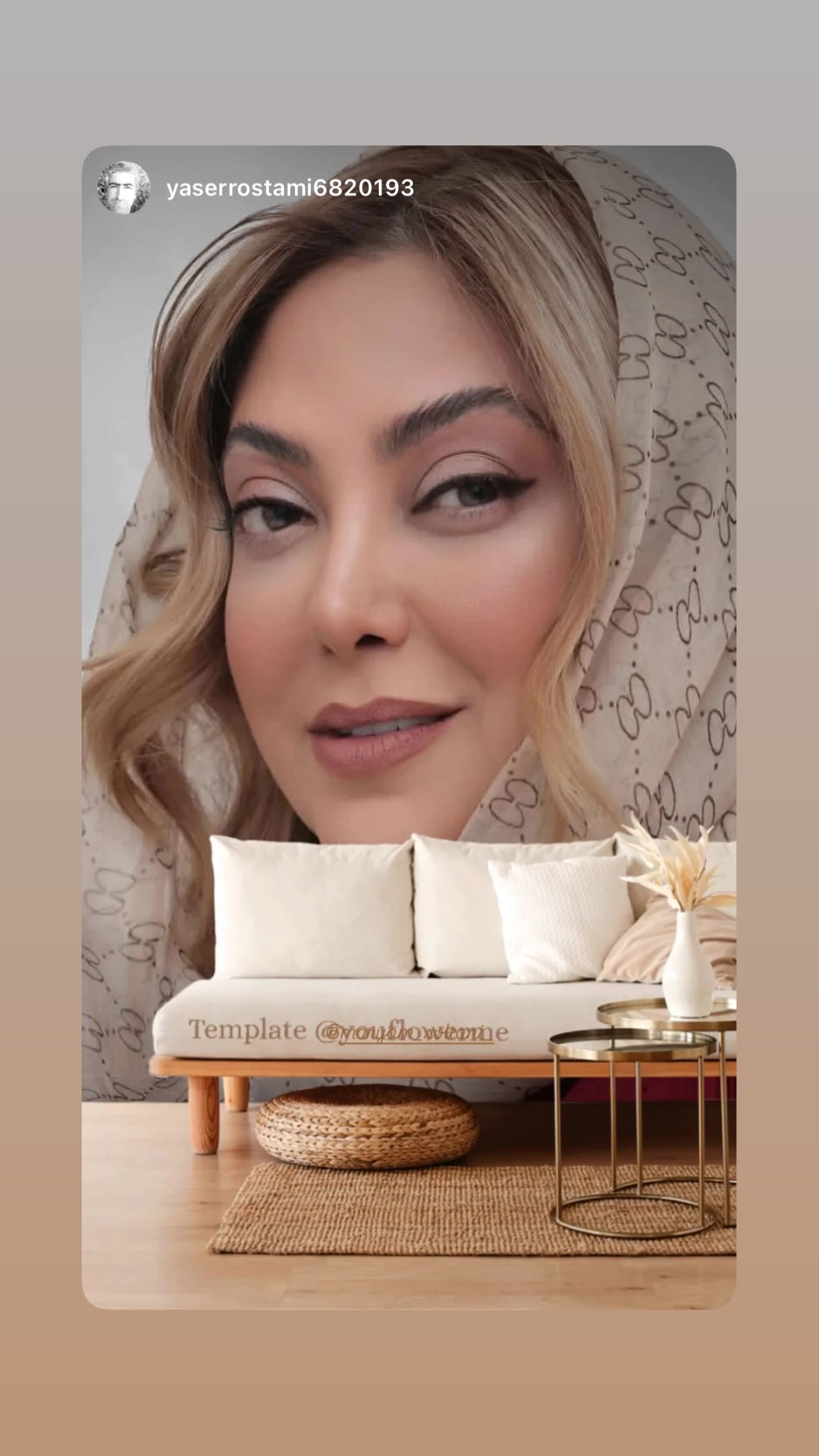  جدید ترین استوری اینستاگرام مریم صولتی