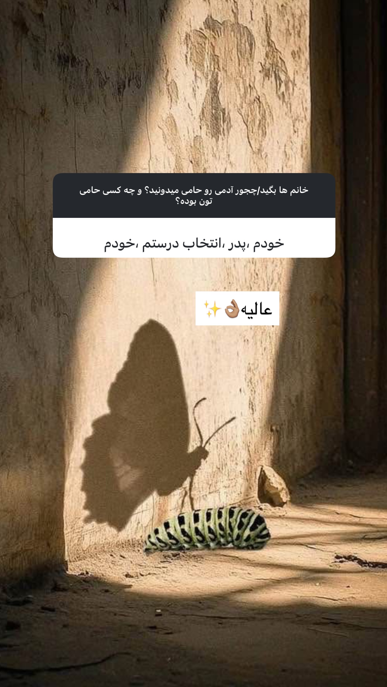  جدید ترین استوری اینستاگرام مریم معصومی