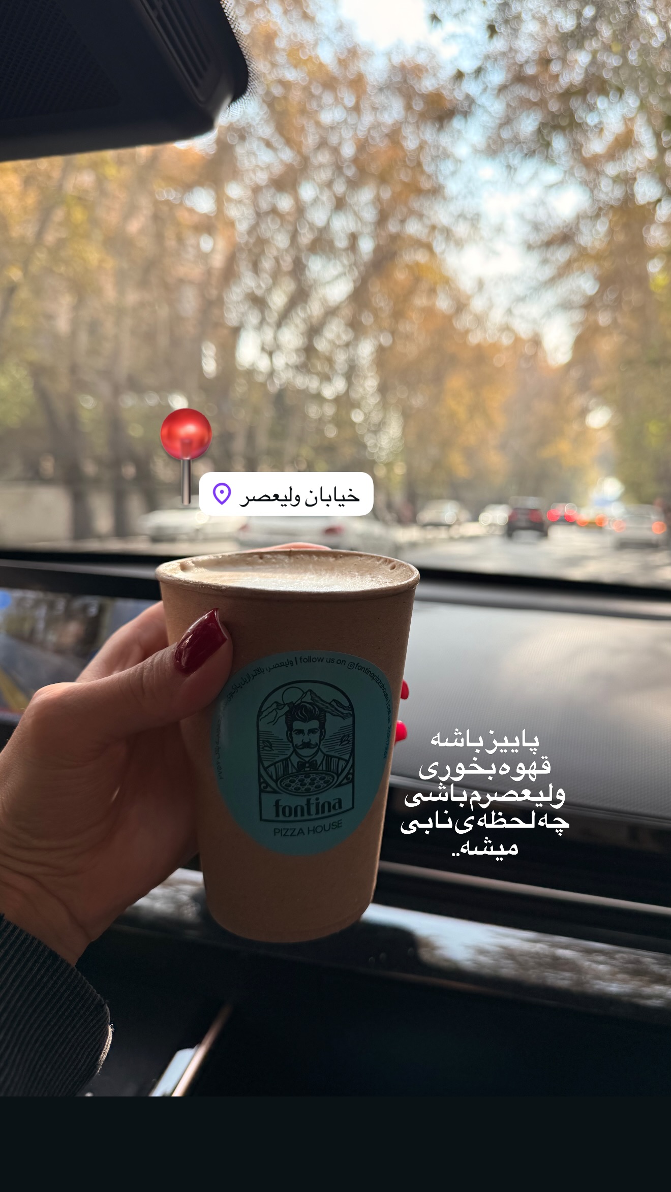  جدید ترین استوری اینستاگرام مریم معصومی