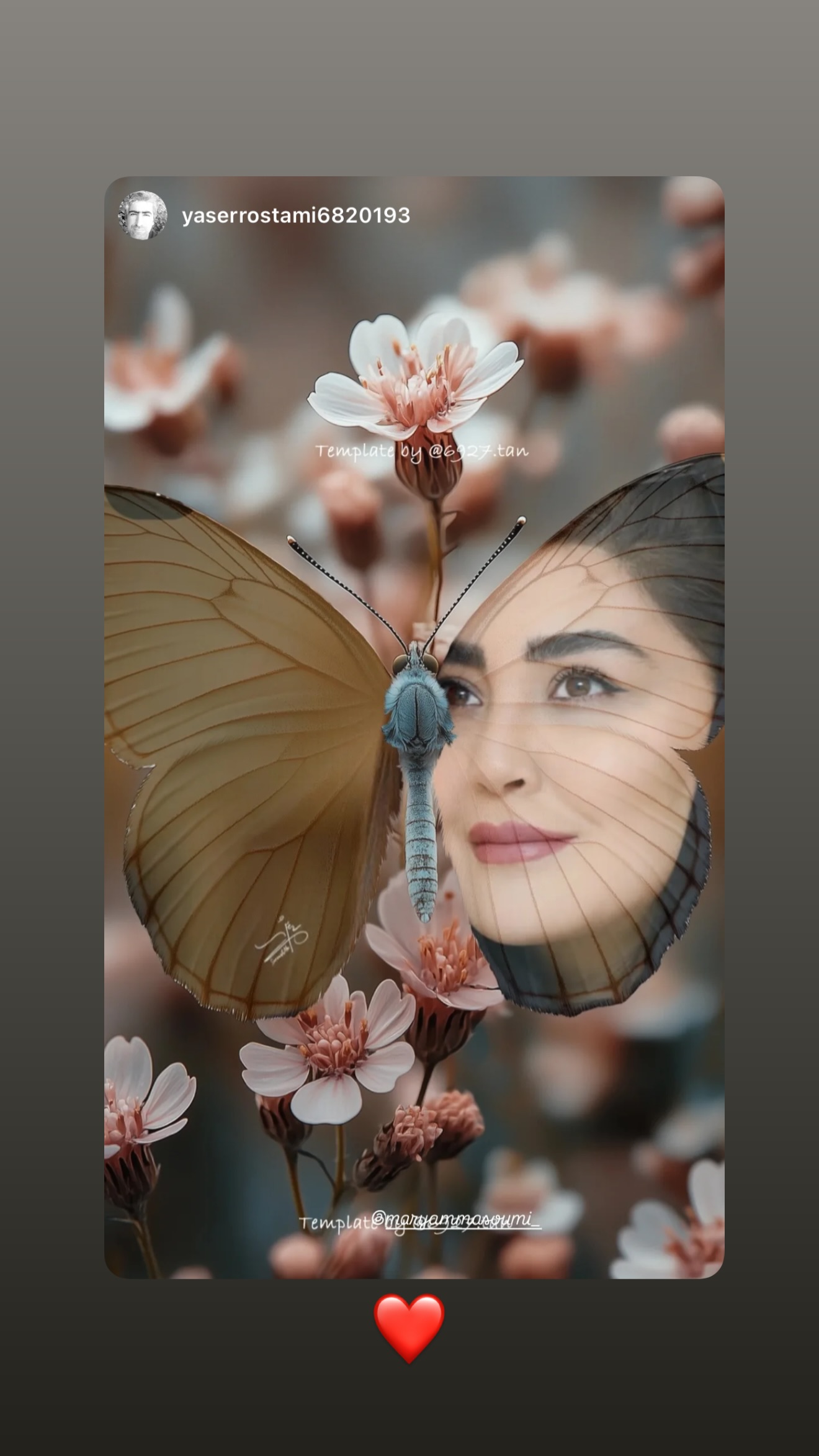  جدید ترین استوری اینستاگرام مریم معصومی