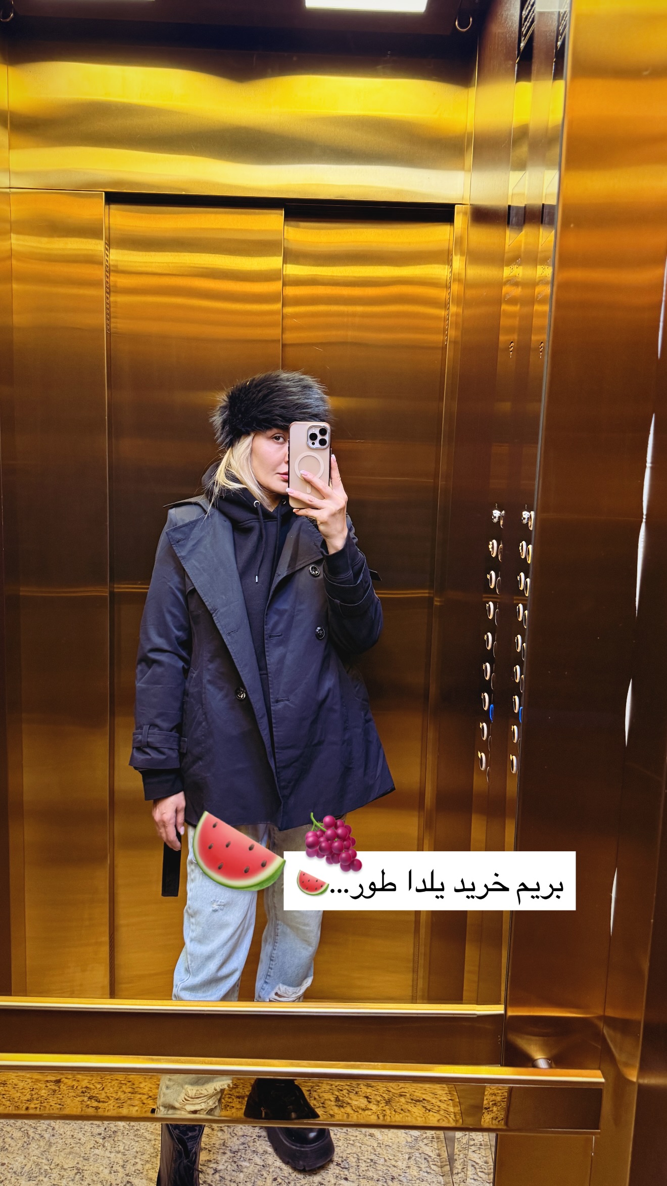  جدید ترین استوری اینستاگرام مریم معصومی